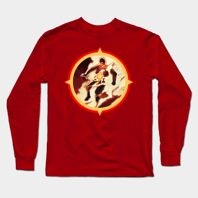 Pyromancer Thermal Bomb Logo Long Sleeve T-Shirt by Gamers Gear